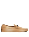 Tod's Loafers In Beige