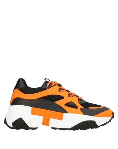Tod's Sneakers In Orange