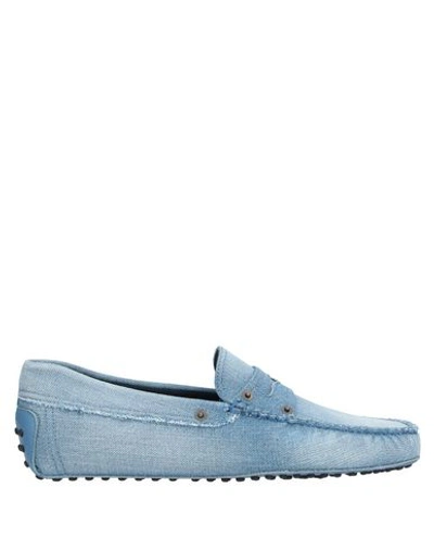 Tod's Loafers In Blue