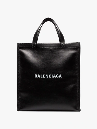 Balenciaga Black Large Leather Tote Bag