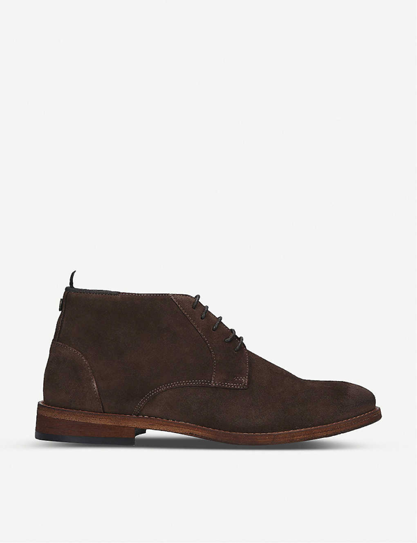 Barbour Benwell Suede Chukka Boot In Brown | ModeSens