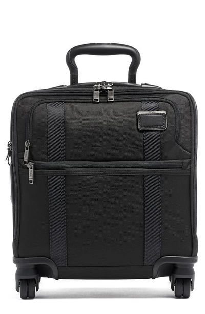 Tumi Merge Small Compact 4 Wheel Rolling Briefcase In Black