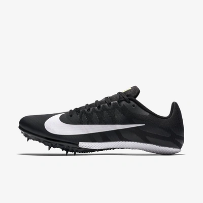 Nike Zoom Rival S 9 Track & Field Sprinting Spikes In Black,volt,white