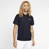 Nike Court Dri-fit Men's Tennis Polo (obsidian) - Clearance Sale In Obsidian,white