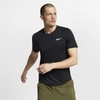 Nike Court Dri-fit Men's Short-sleeve Tennis Top (black) - Clearance Sale In Black,black,black
