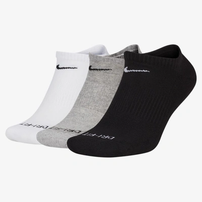 Nike Everyday Plus Cushion Training No-show Socks In Multi-color