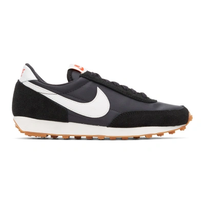 Nike Daybreak Shell, Suede And Leather Sneakers In Black