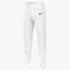 Nike Vapor Select Big Kids' (boys') Baseball Pants In White