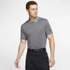 Nike Dri-fit Vapor Men's Golf Polo In Black,pure,black