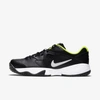 Nike Court Lite 2 Men's Hard Court Tennis Shoe In Black,volt,white
