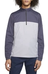 Nike Shield Victory Menâs 1/2-zip Golf Jacket In Gridiron Sky Grey