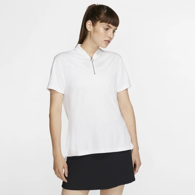 Nike Dri-fit Womenâs Golf Polo (white) - Clearance Sale In White,white