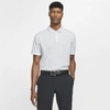 Nike Dri-fit Tiger Woods Mens Camo Golf Polo In Grey