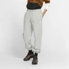 Nike Women's  Sportswear Essential Fleece Pants In Grey