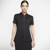 Nike Dri-fit Womenâs Golf Polo (black) - Clearance Sale In Black,gridiron,black