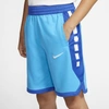 Nike Dri-fit Elite Big Kids' (boys') Basketball Shorts (laser Blue) - Clearance Sale In Laser Blue,game Royal,white
