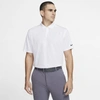 Nike Dri-fit Victory Men's Golf Polo In White,black