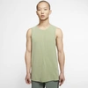 Nike Yoga Men's Tank (oil Green) - Clearance Sale In Oil Green,black