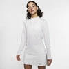 Nike Dri-fit Uv Victory Womenâs Long-sleeve 1/2-zip Golf Top (white) - Clearance Sale In White,white