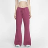 Nike Sportswear Tech Fleece Eng Women's Pants (mulberry Rose) - Clearance Sale In Mulberry Rose,white
