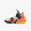 Nike Lebron Soldier 13 Flyease Big Kids' Basketball Shoe In Light Smoke Grey,hyper Crimson,laser Crimson