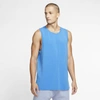 Nike Yoga Men's Tank In Blue