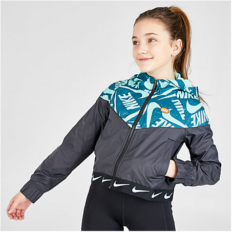 big girls sportswear windrunner hooded jacket
