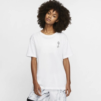 Nike Dri-fit Women's Basketball T-shirt In White