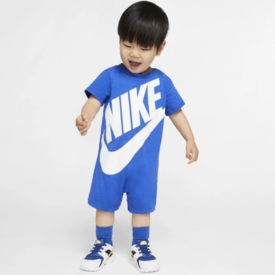 Nike Baby (12-24m) Futura Romper In Blue