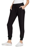 Michael Stars Drawstring Pull-on Pants In Black