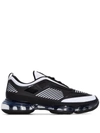 Prada Cloudbust Air Sneakers In White/black