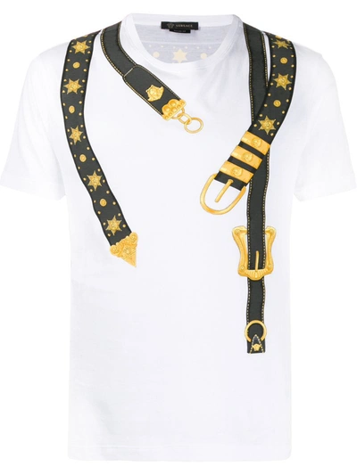 Versace belt t shirt cheap