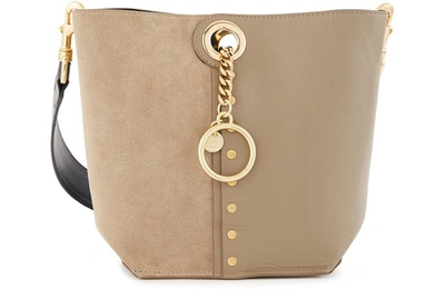 See By Chloé Gaia Small Tote Bag In Motty Grey