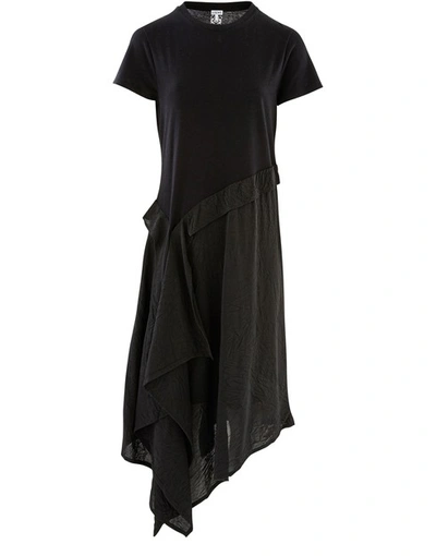 Loewe Shirt Dress In Black