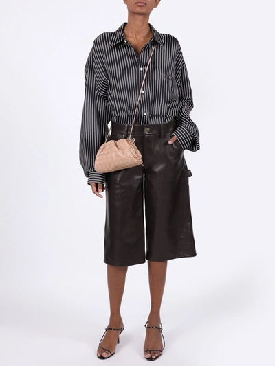Balenciaga Swing Masculine Shirt In Black & White | ModeSens Balenciaga Swing Masculine Shirt In Black & White | ModeSens
