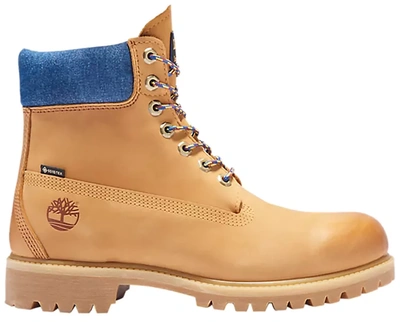 Pre-owned Timberland 6" Boot Lee In Wheat Nubuck