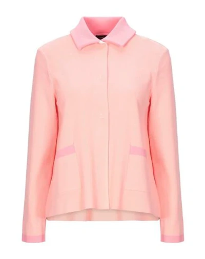 Anneclaire Cardigan In Pastel Pink