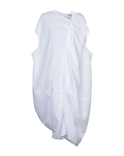 Rundholz Knee-length Dress In White