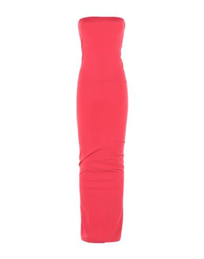 Wolford Long Dress In Red