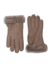 Ugg Women's Shearling & Sheepskin Gloves In Stormy Grey