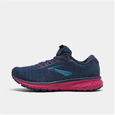 Brooks Women's Ghost 12 Running Sneakers From Finish Line In Blue
