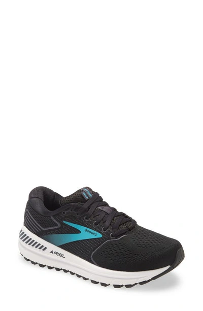 Brooks Women's Ghost 12 Running Sneakers From Finish Line In Tempest/ebony/kentucky