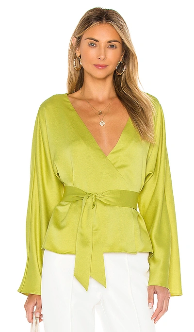 L'academie The Bonnie Top In Apple Green