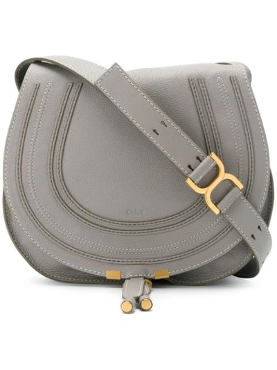 Chloé Marcie Light Grey Leather Bag Ss 2020
