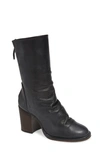 Free People Elle Boot In Black Leather