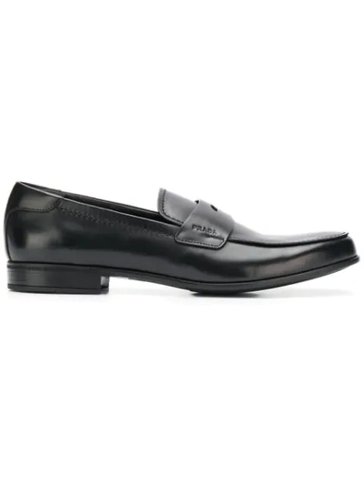 Prada Classic Formal Loafers In F0002 Nero