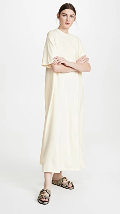 Deveaux Alex Dress In Off-white