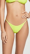 L*space Jay Bikini Bottom Bitsy In Acid Green