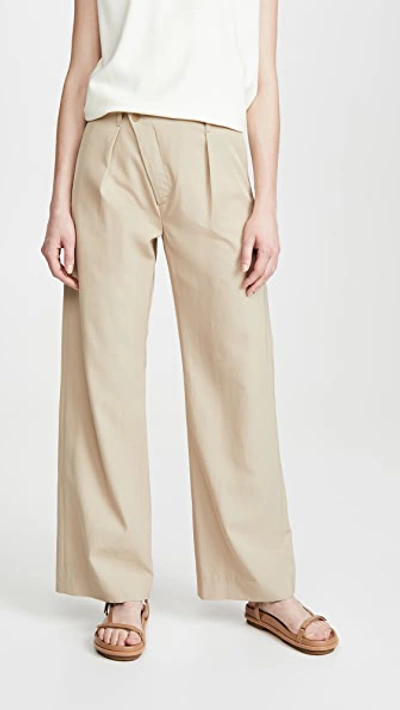 Deveaux Tina Pants In Beige