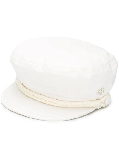 Maison Michel New Abby Cap In White